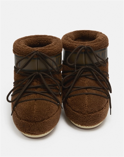 Moon boot - Icon Low Fleece Støvle - Brown